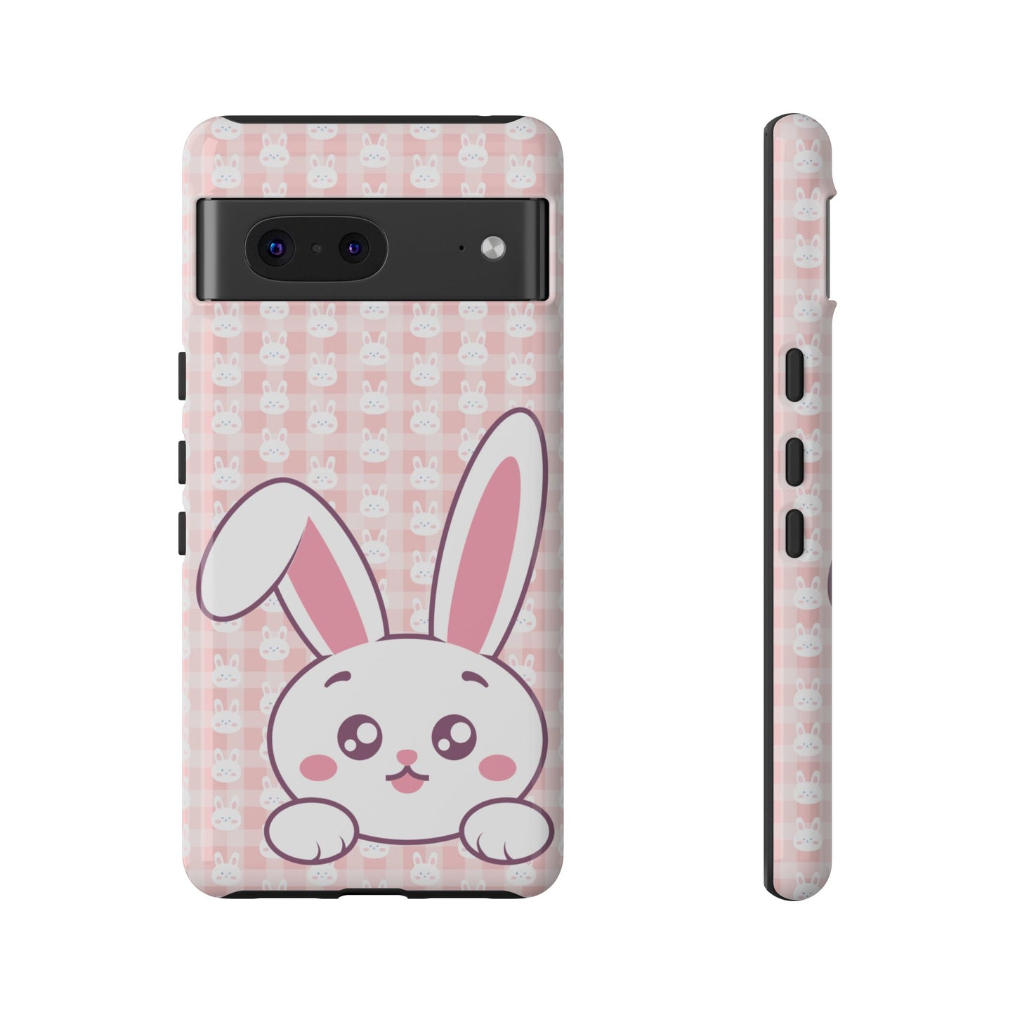 Google Pixel Phone Cases, Cute Bunny Design, Rabbit Lover Gift, Protective Cover, Animal Print, Personalized, Customizable