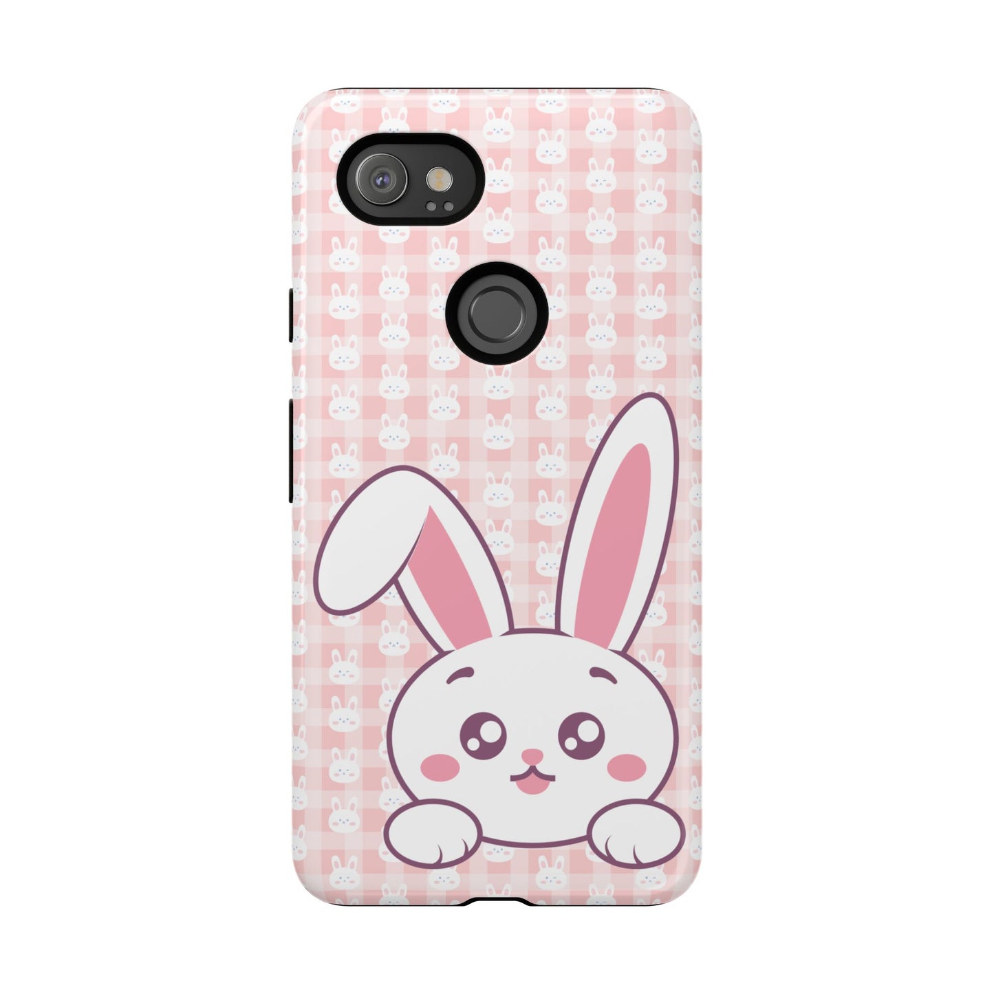 Google Pixel Phone Cases, Cute Bunny Design, Rabbit Lover Gift, Protective Cover, Animal Print, Personalized, Customizable