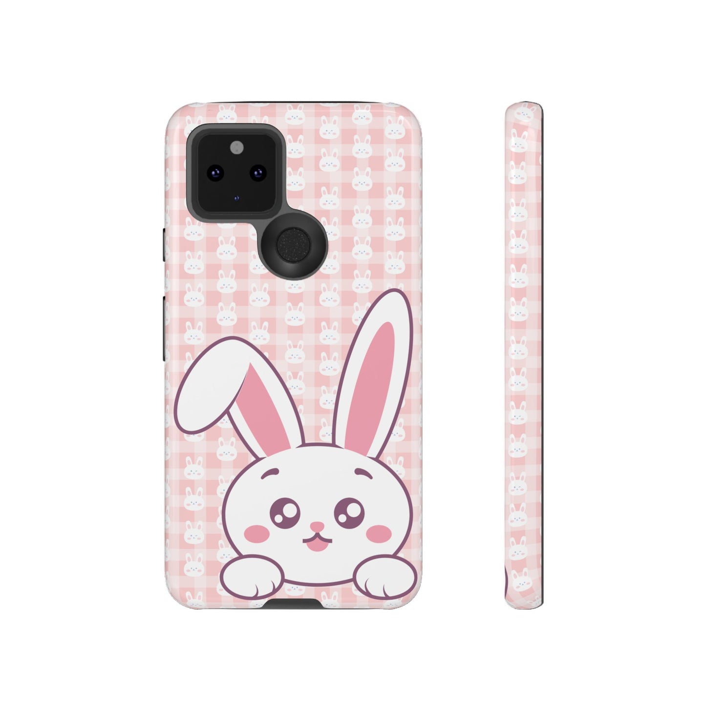Google Pixel Phone Cases, Cute Bunny Design, Rabbit Lover Gift, Protective Cover, Animal Print, Personalized, Customizable