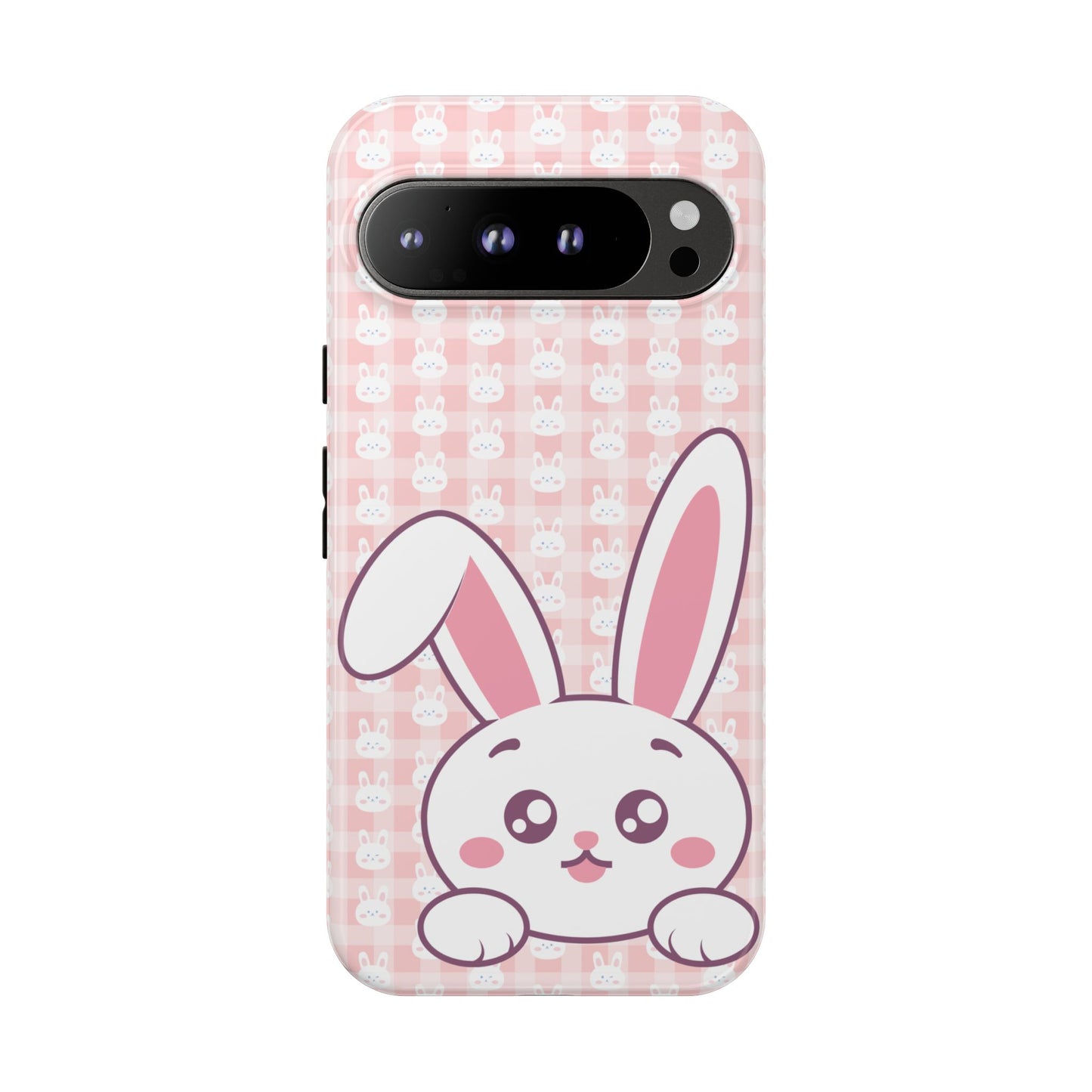 Google Pixel Phone Cases, Cute Bunny Design, Rabbit Lover Gift, Protective Cover, Animal Print, Personalized, Customizable