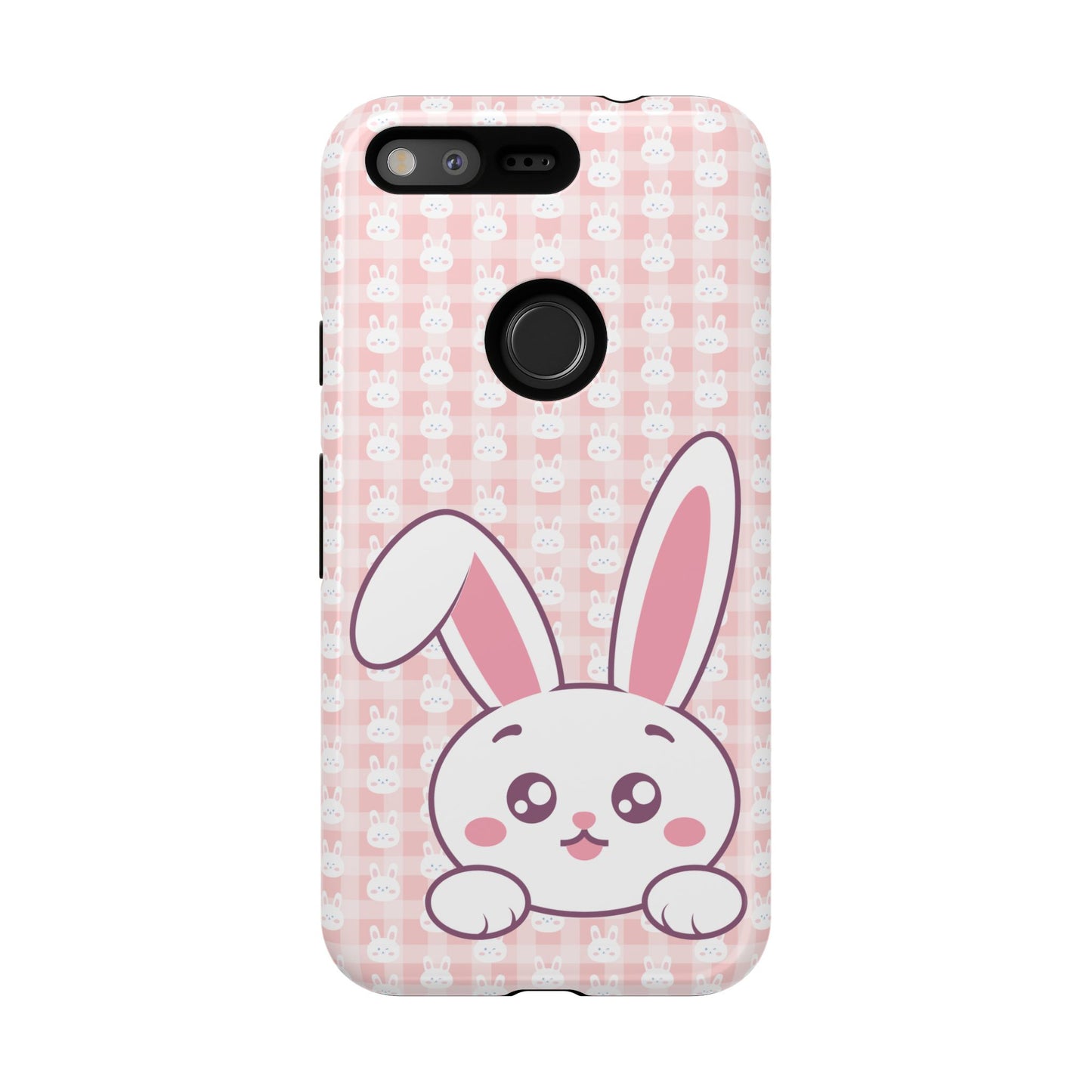 Google Pixel Phone Cases, Cute Bunny Design, Rabbit Lover Gift, Protective Cover, Animal Print, Personalized, Customizable