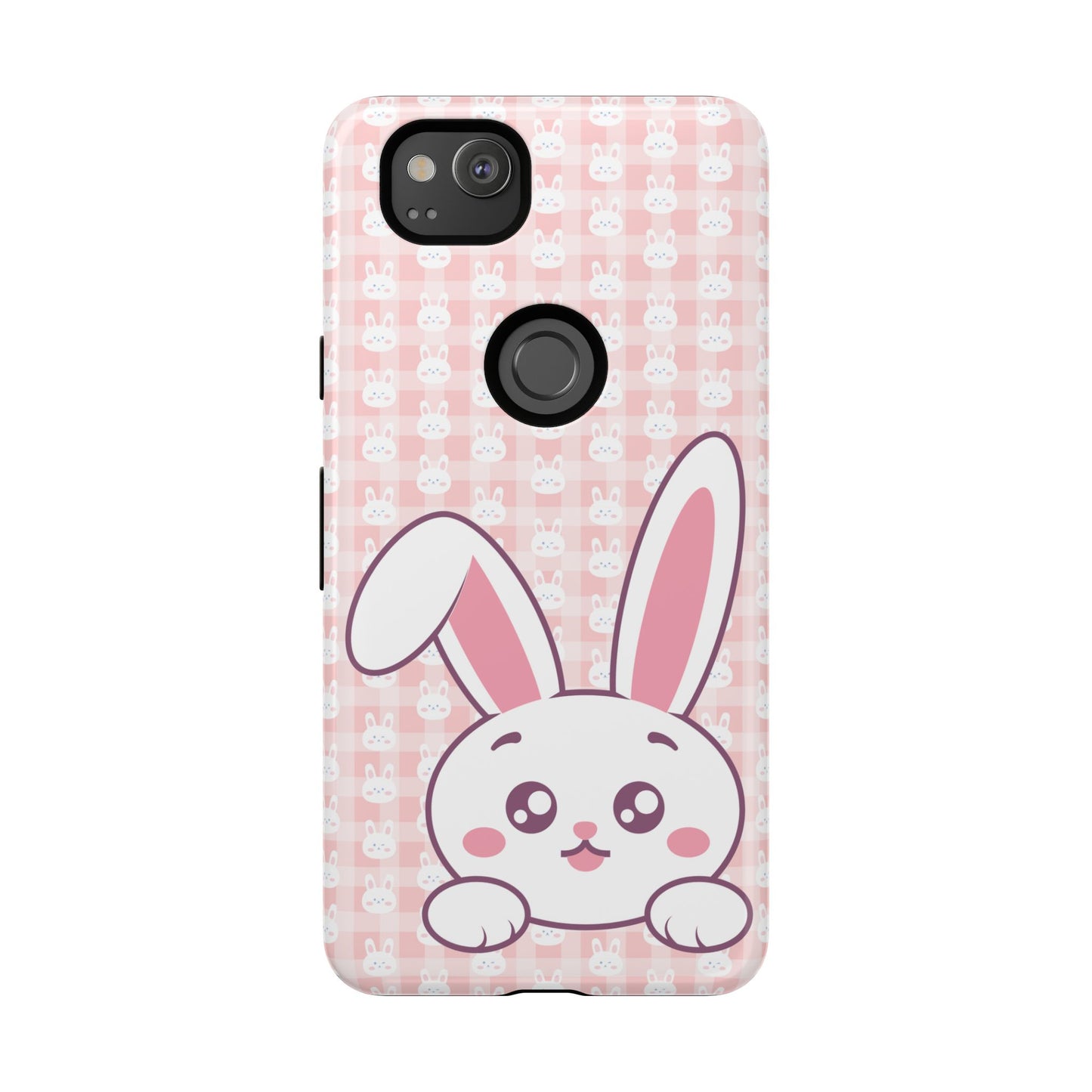 Google Pixel Phone Cases, Cute Bunny Design, Rabbit Lover Gift, Protective Cover, Animal Print, Personalized, Customizable