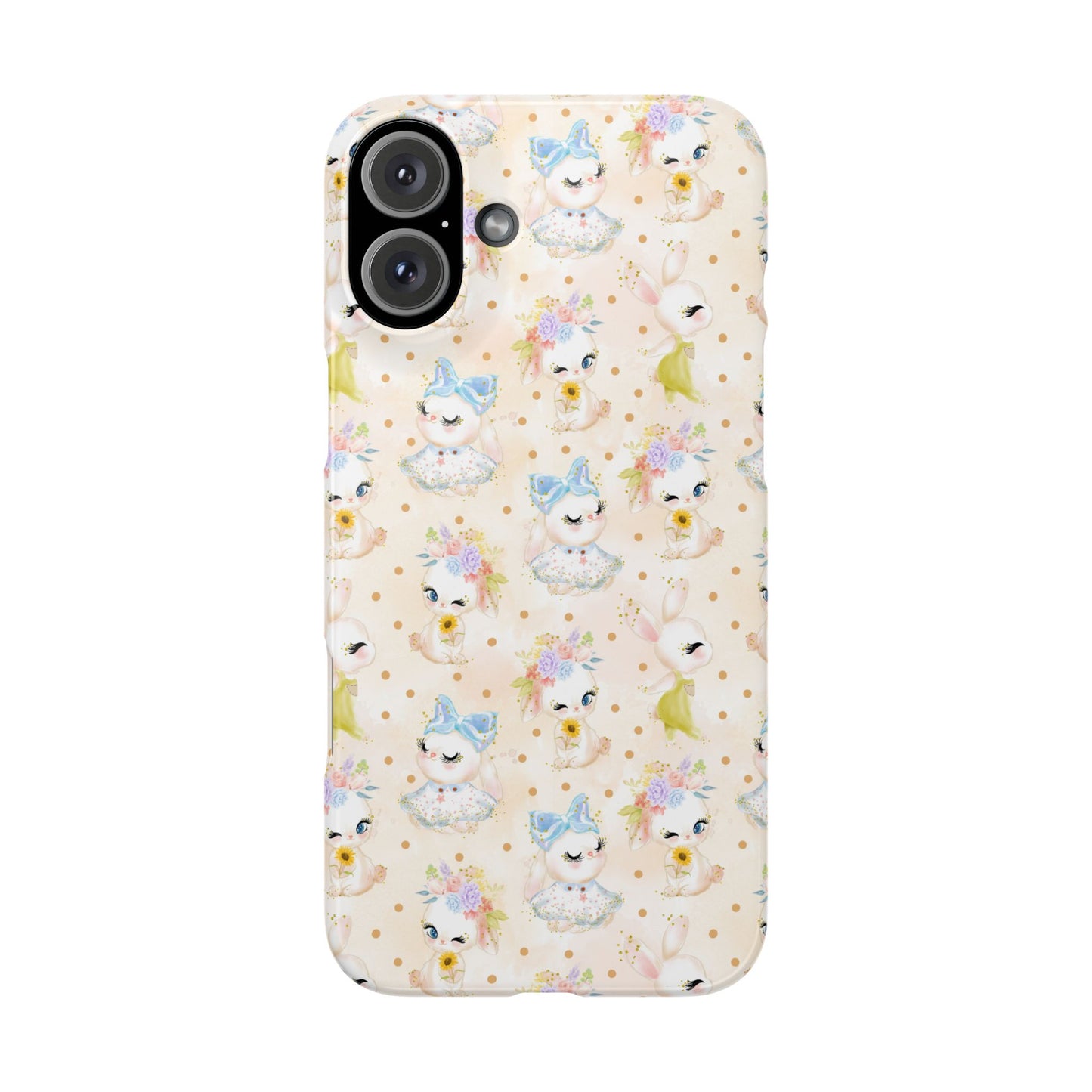 Snap Wallpaper iPhone and Samsung Cases, Bunny Phone Case, Rabbit Phone Cover, Cute Animal Accessories, Easter Gift Ideas