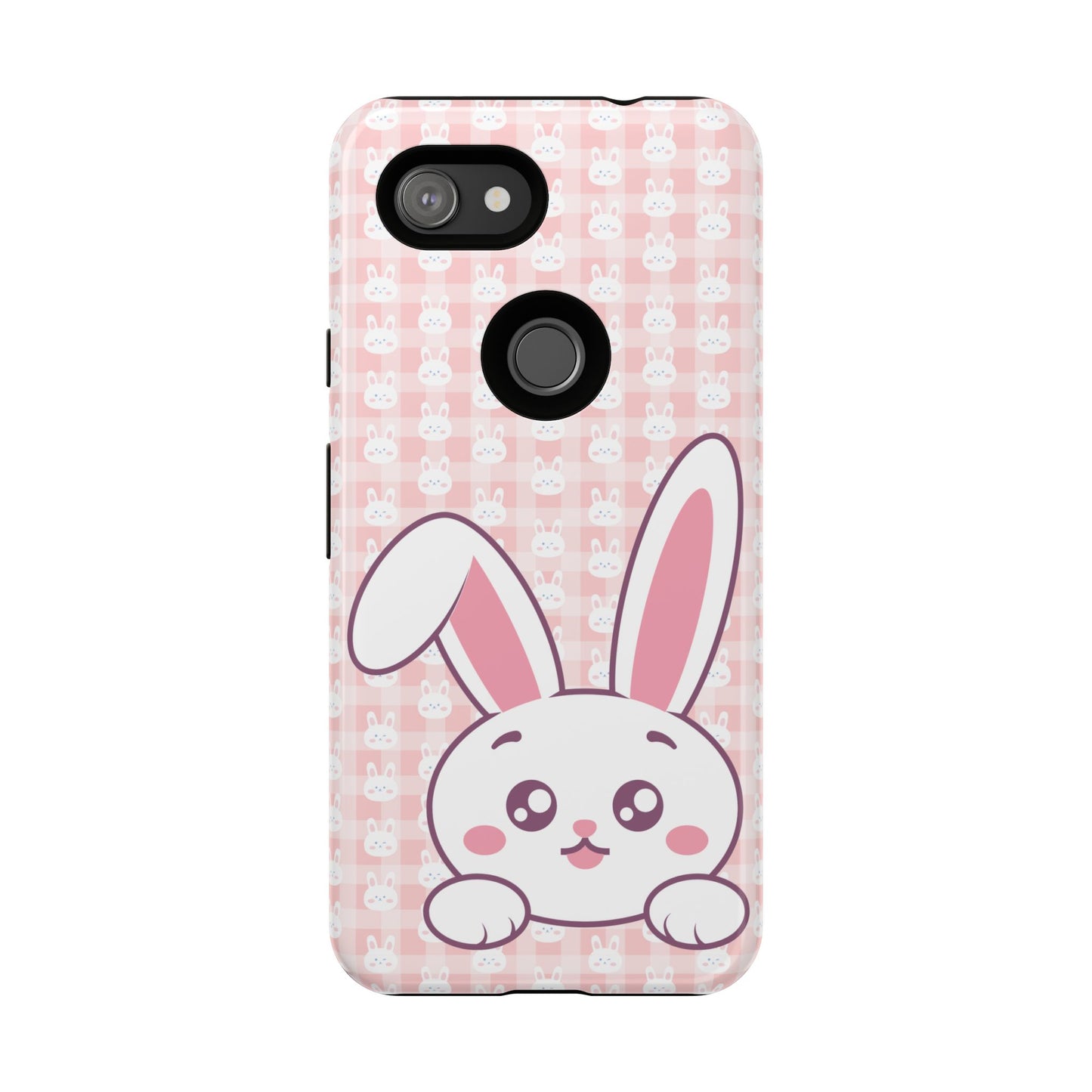 Google Pixel Phone Cases, Cute Bunny Design, Rabbit Lover Gift, Protective Cover, Animal Print, Personalized, Customizable